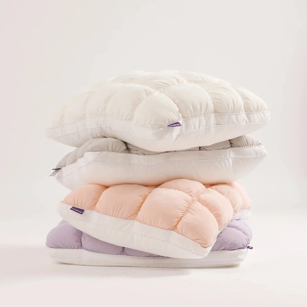 Cooling Puff Grid Pillow