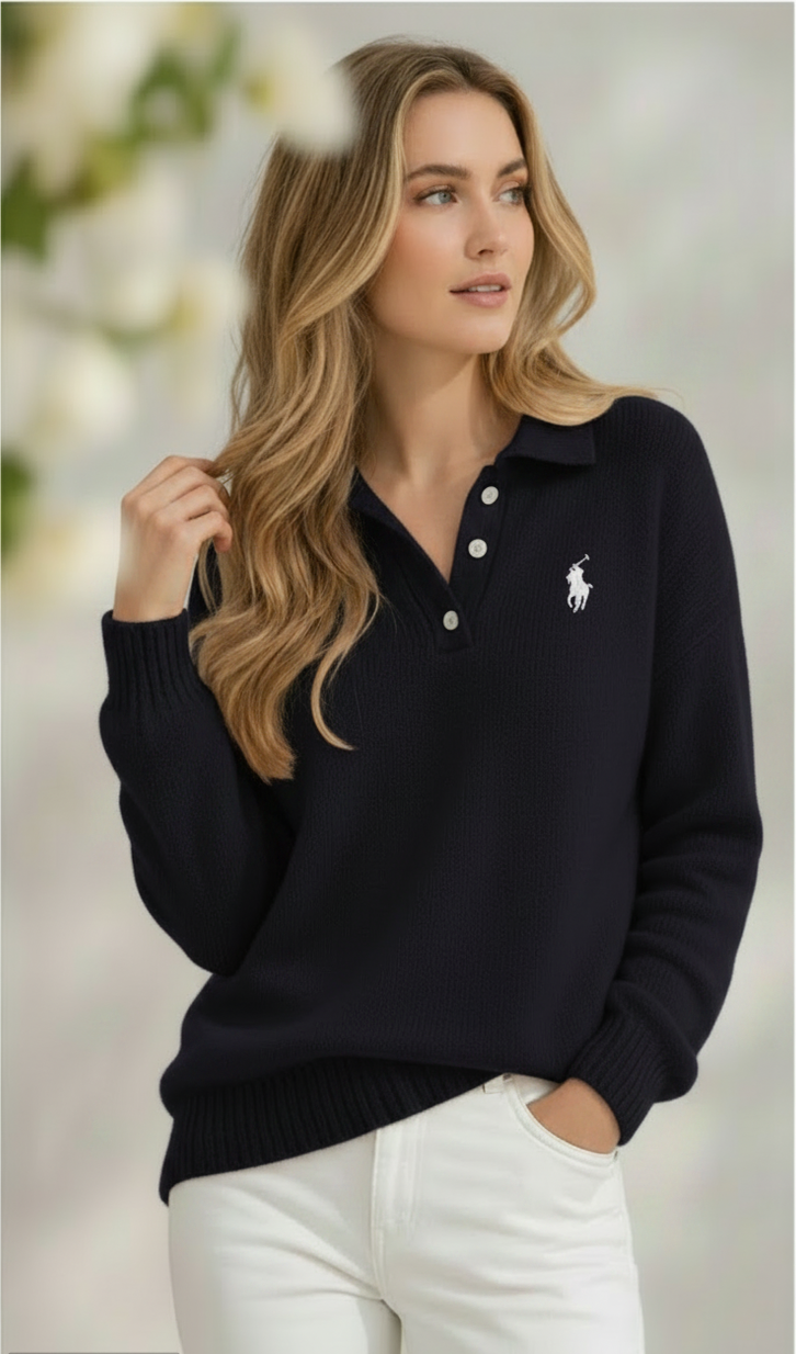 🔥 Women’s Casual Button Placket Pullover