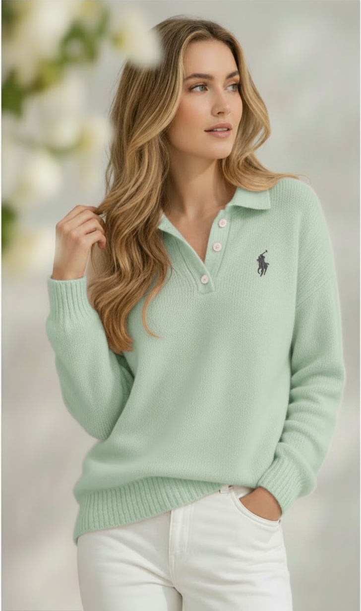 🔥 Women’s Casual Button Placket Pullover