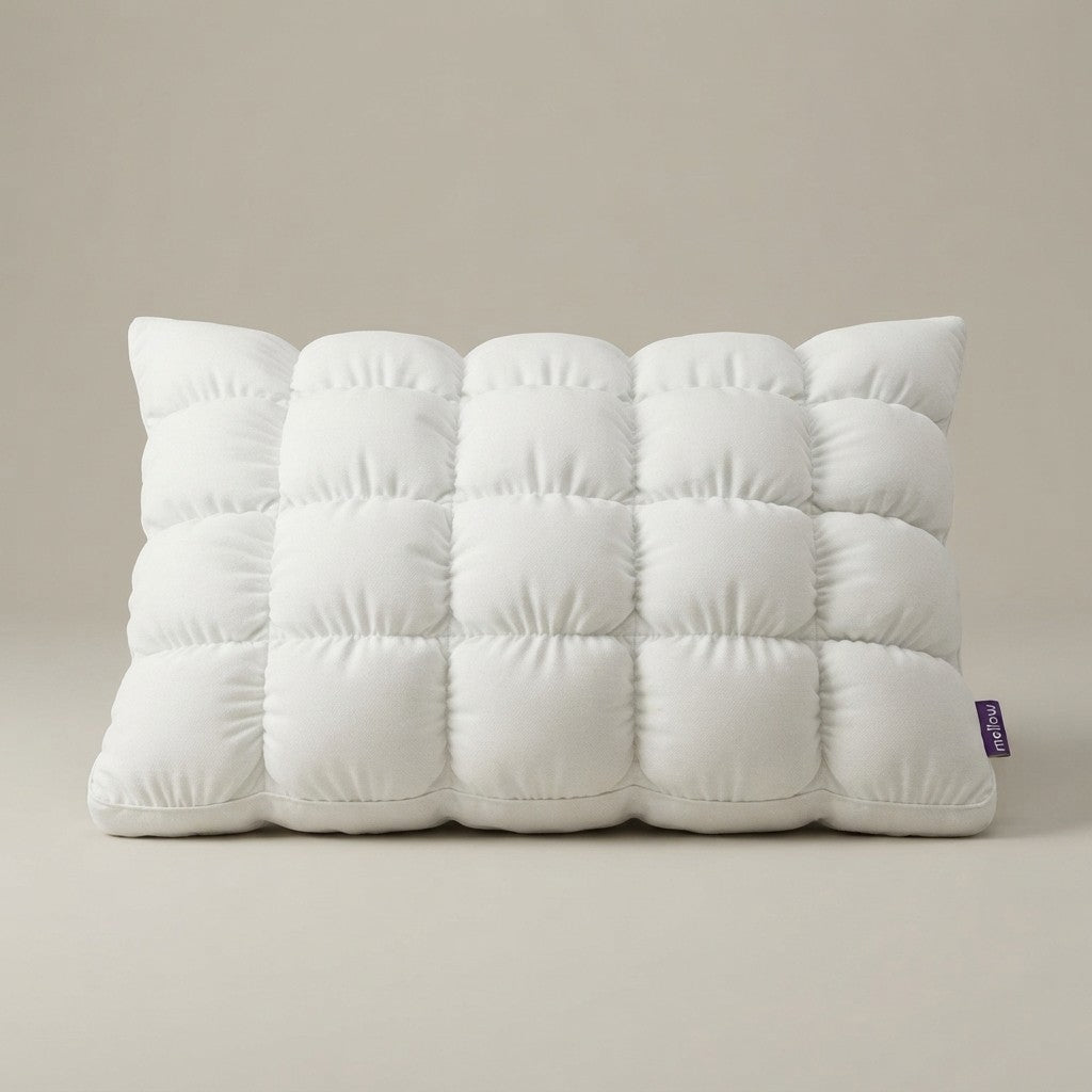 Cooling Puff Grid Pillow