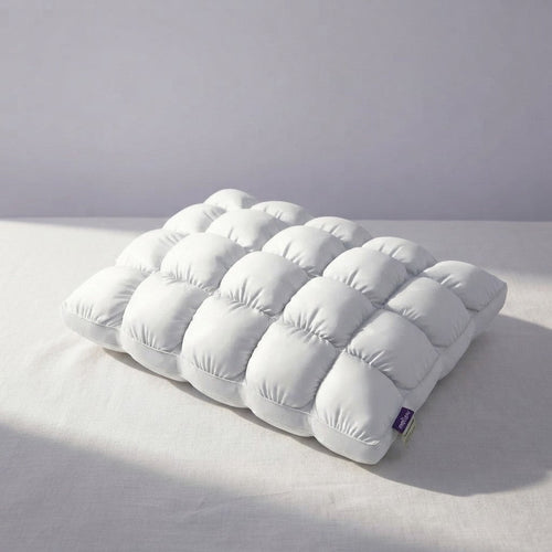Cooling Puff Grid Pillow